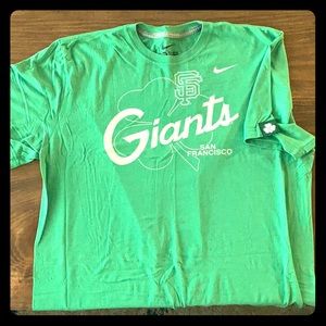 Nike San Francisco Giants St Patrick’s Day shirt